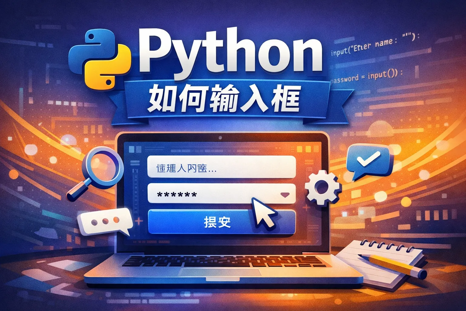 python如何输入框