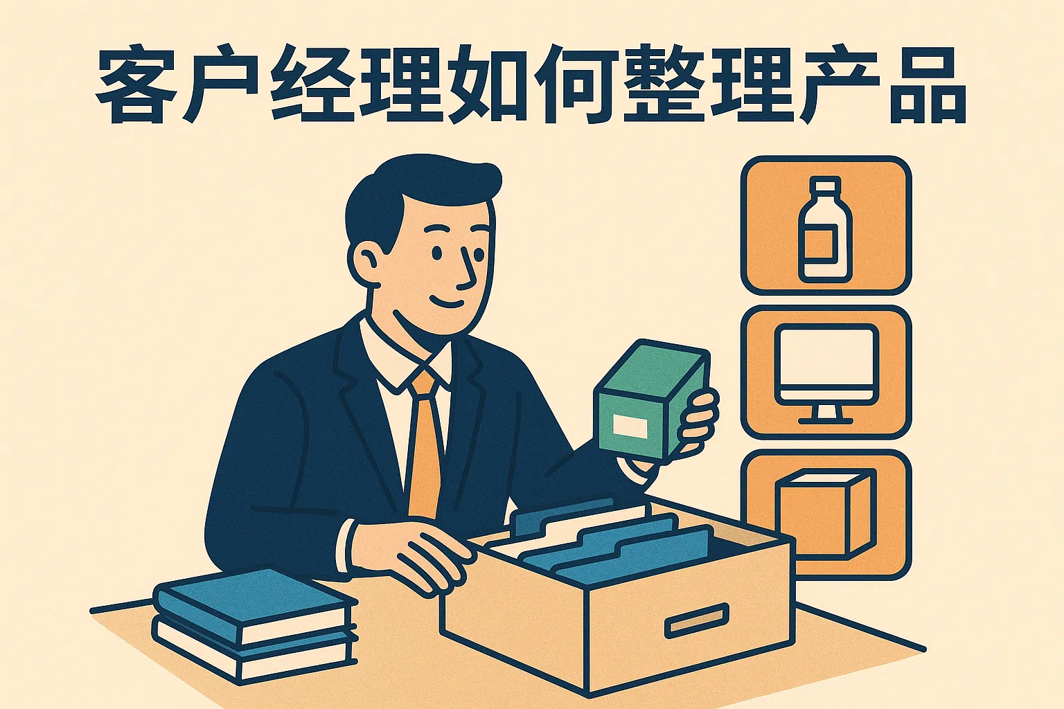 客户经理如何整理产品