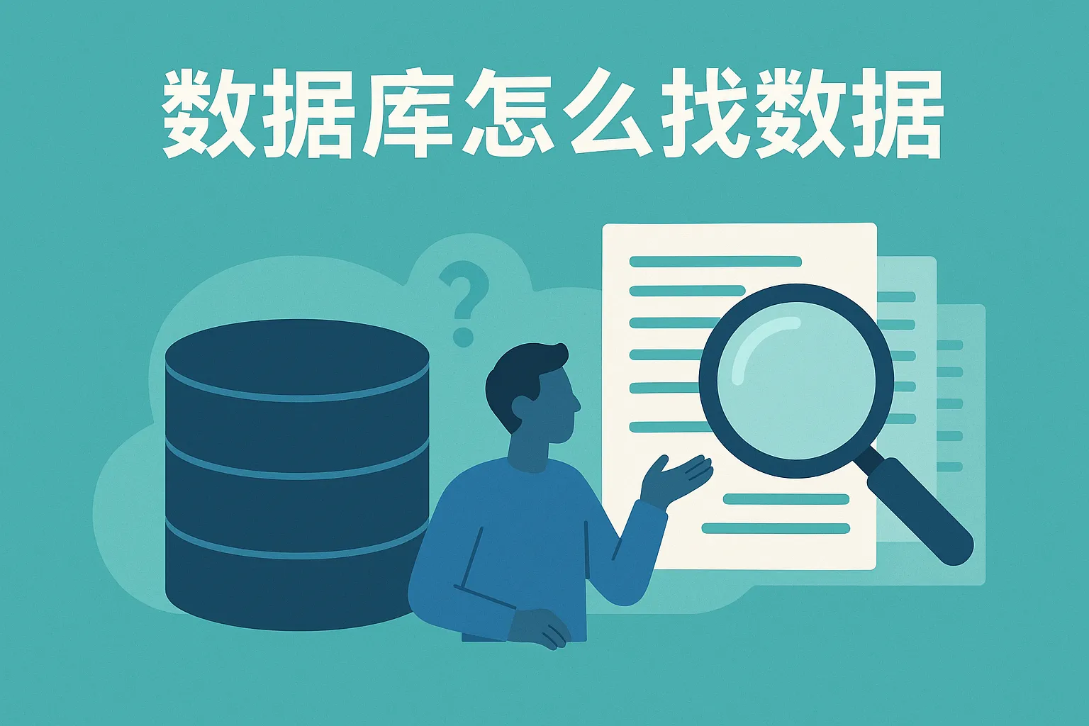 数据库怎么找数据