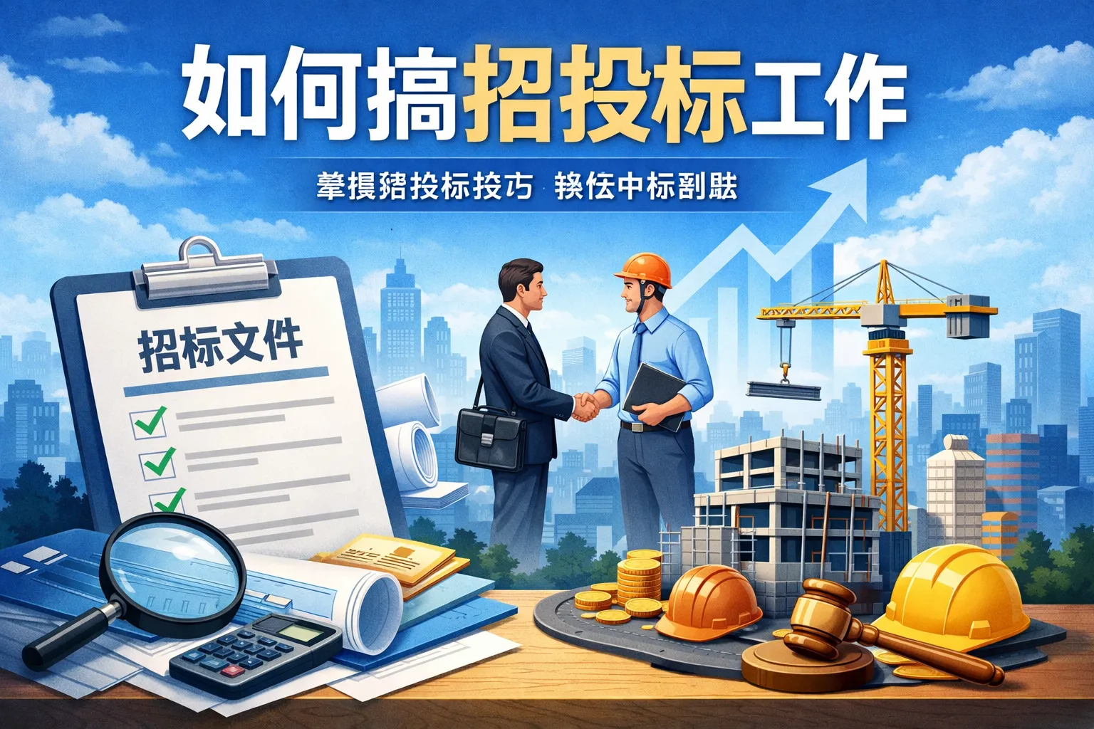 如何搞招投标工作