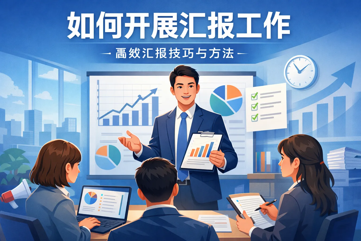 如何开展汇报工作