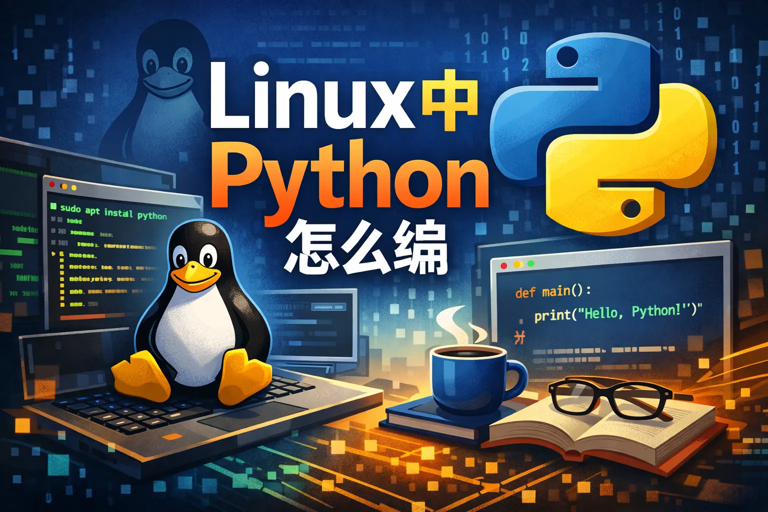 linux 中python怎么编