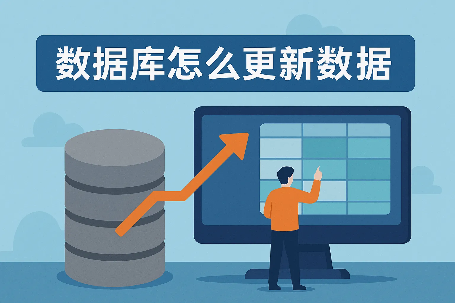 数据库怎么更新数据