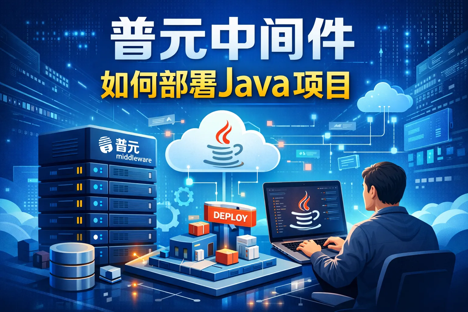 普元中间件如何部署java项目