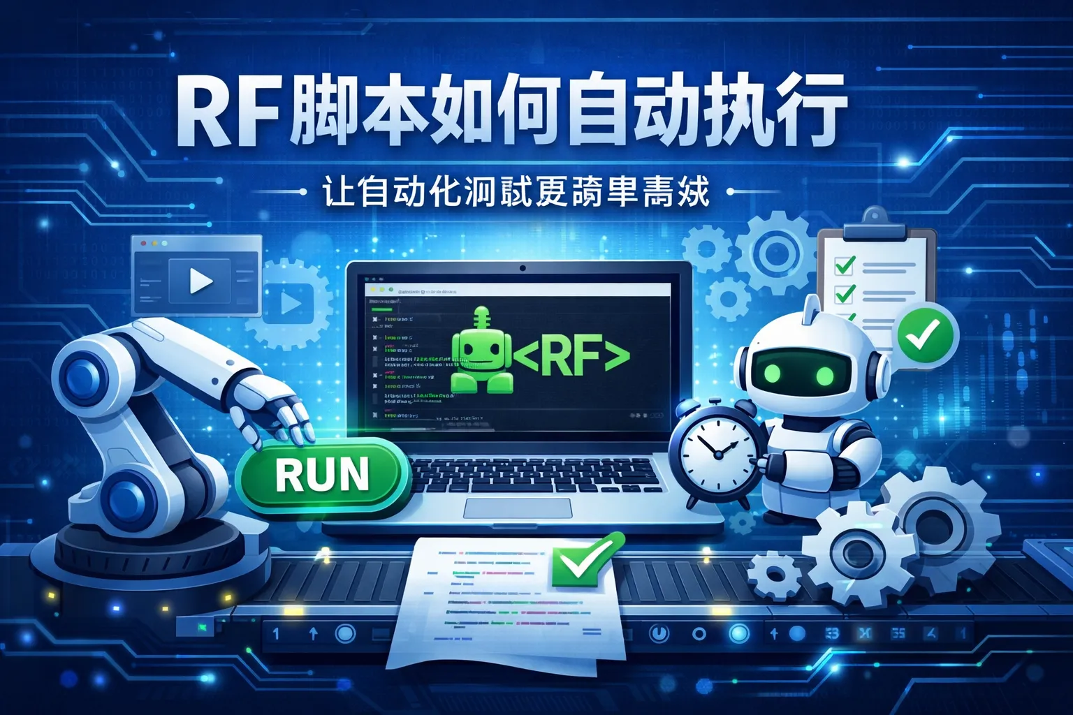 rf脚本如何自动执行