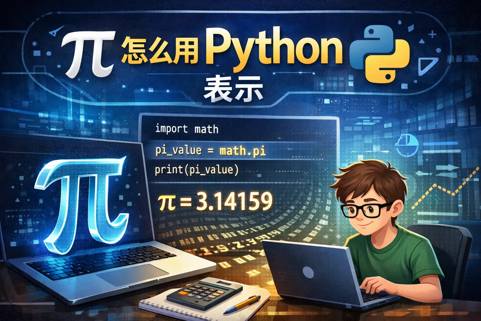 pi怎么用python表示