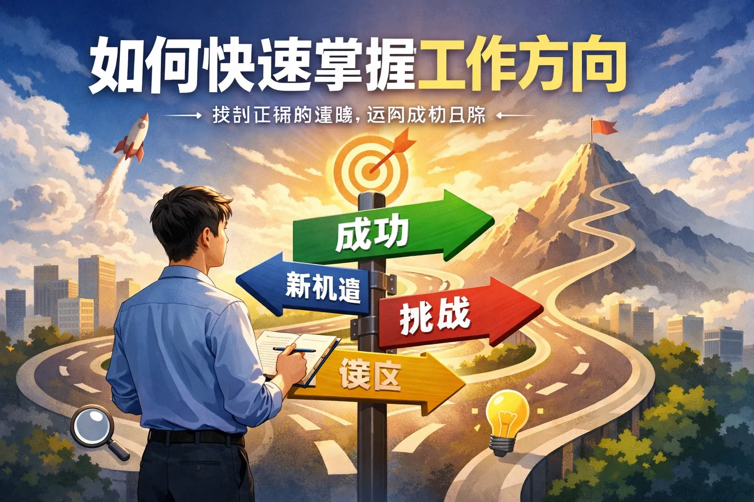 如何快速掌握工作方向