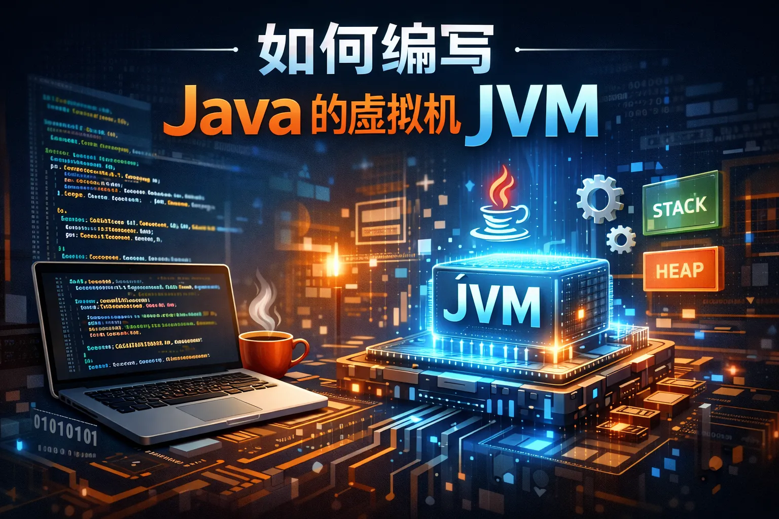 如何编写java的虚拟机jvm