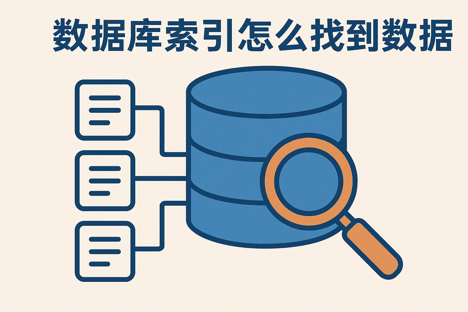 数据库索引怎么找到数据