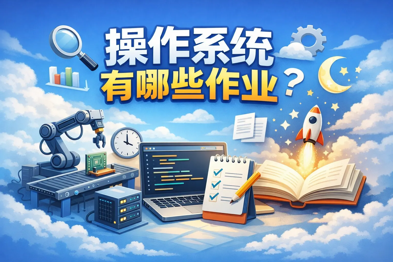 操作系统有哪些作业