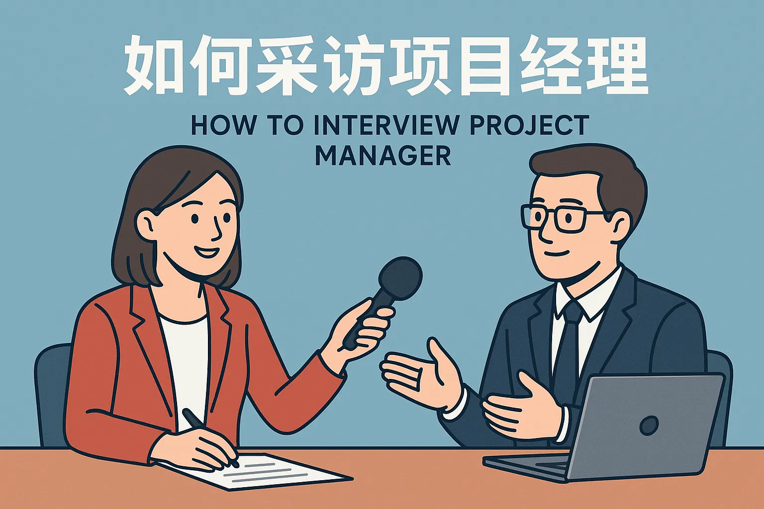 如何采访项目经理