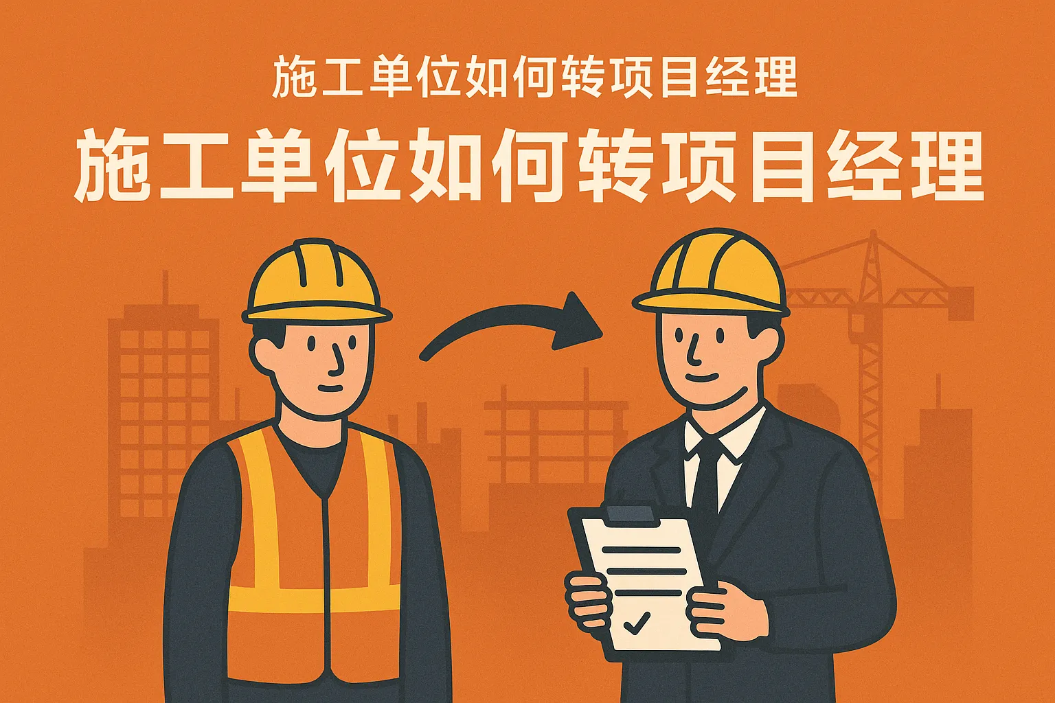 施工单位如何转项目经理