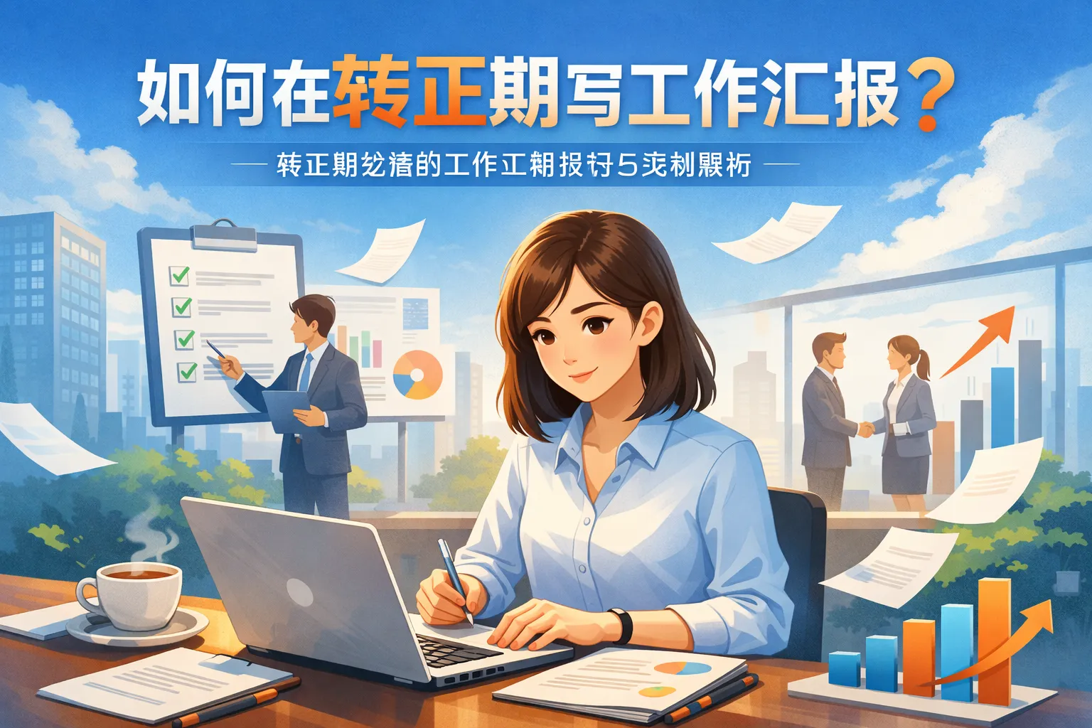 如何在转正期写工作汇报