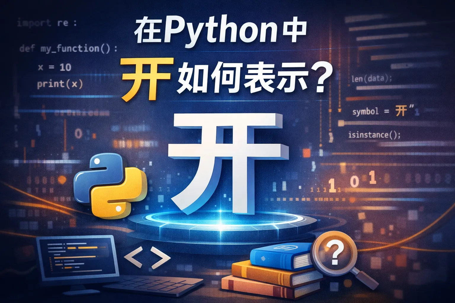 在python中丌如何表示