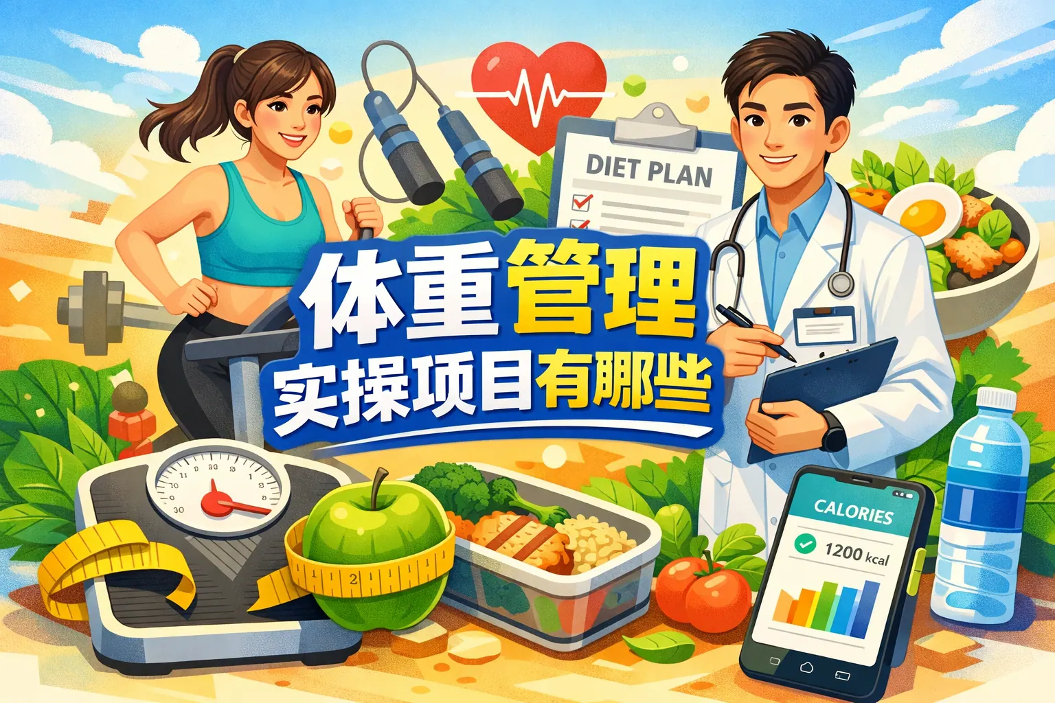 体重管理实操项目有哪些