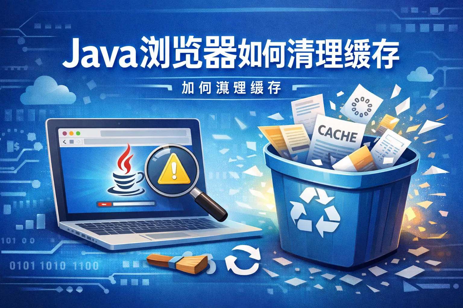 java浏览器如何清理缓存