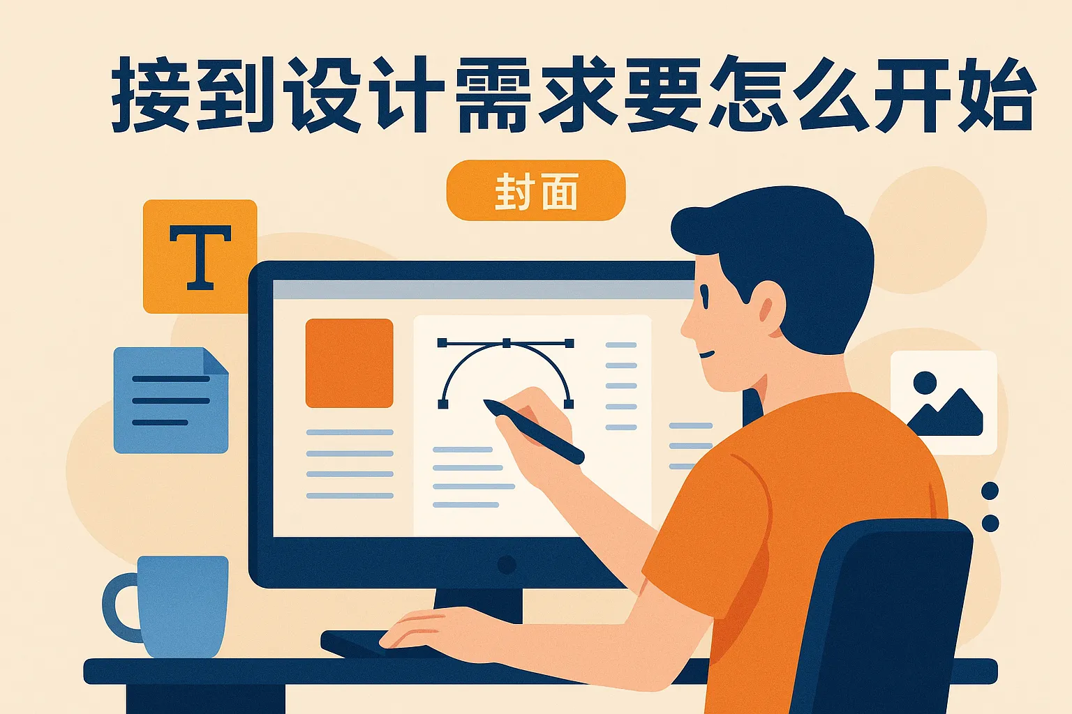 接到设计需求要怎么开始