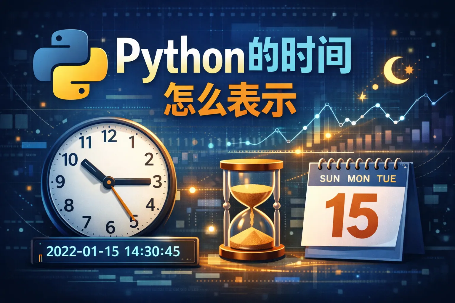 python的时间怎么表示