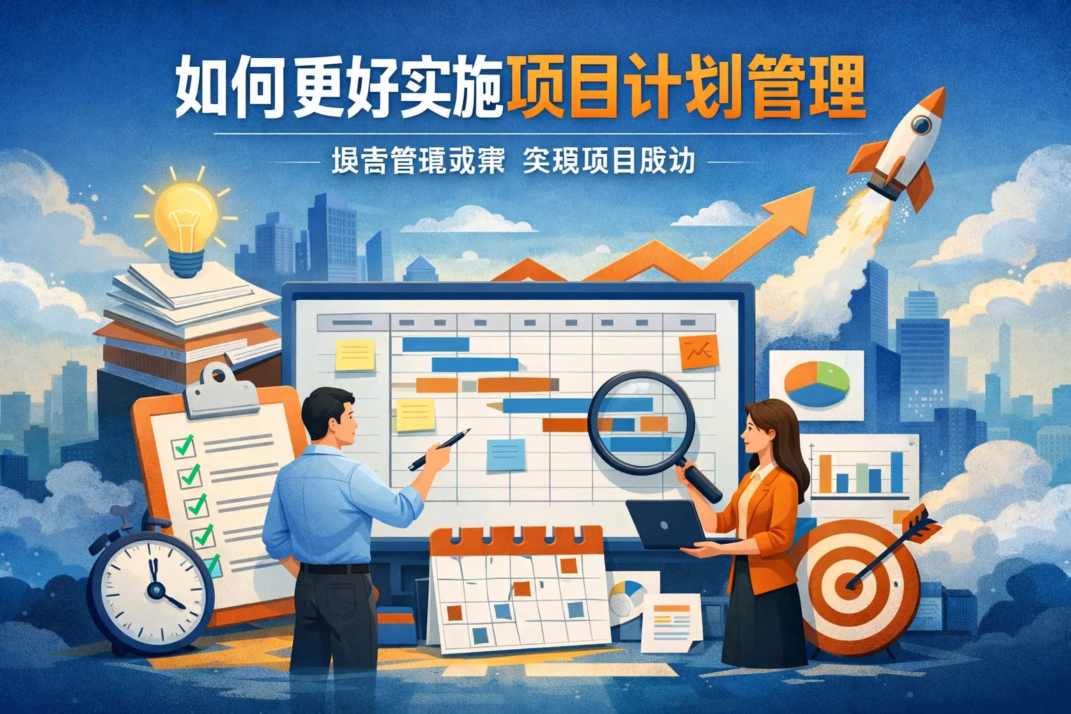 如何更好实施项目计划管理