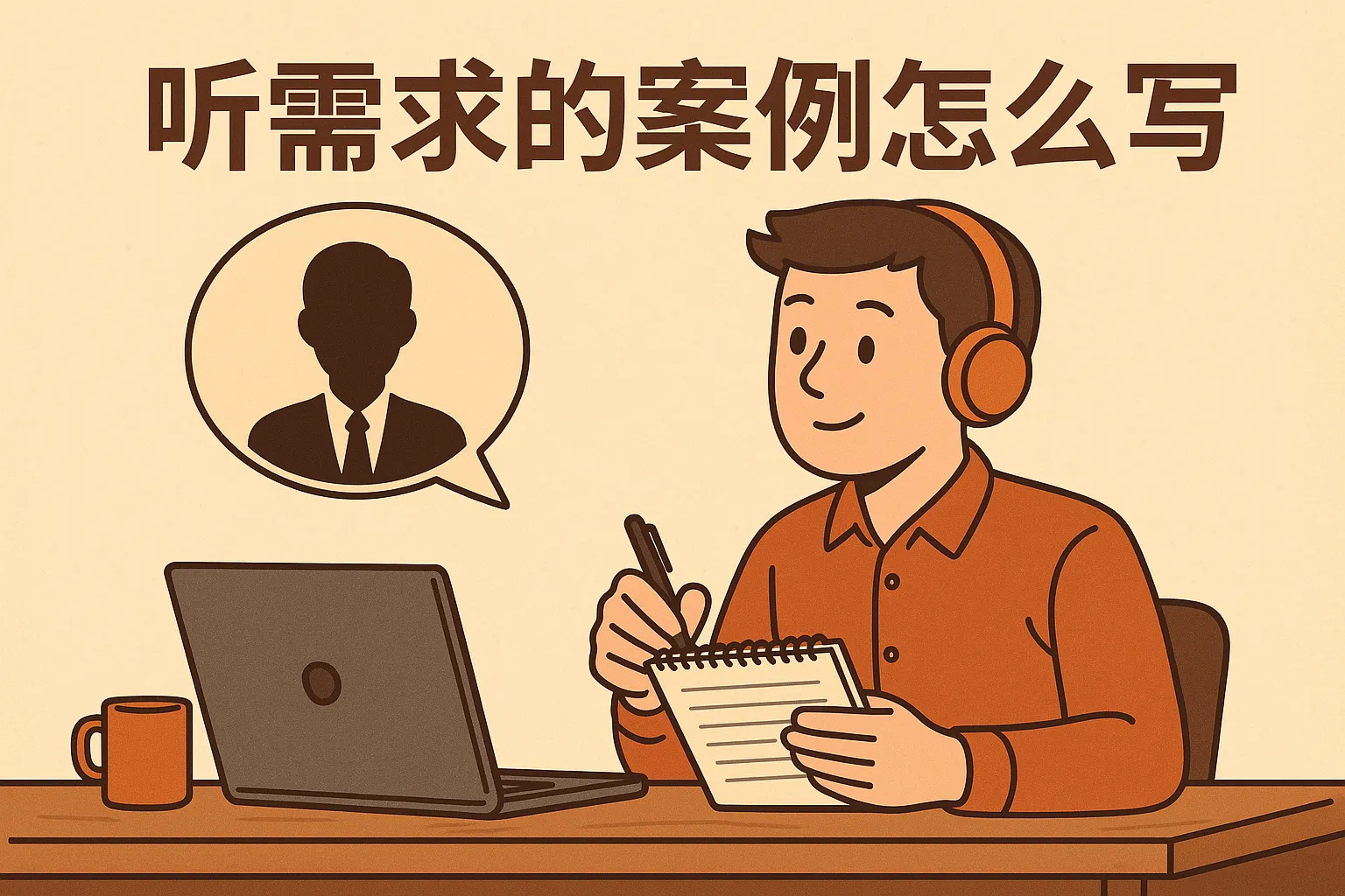 听需求的案例怎么写
