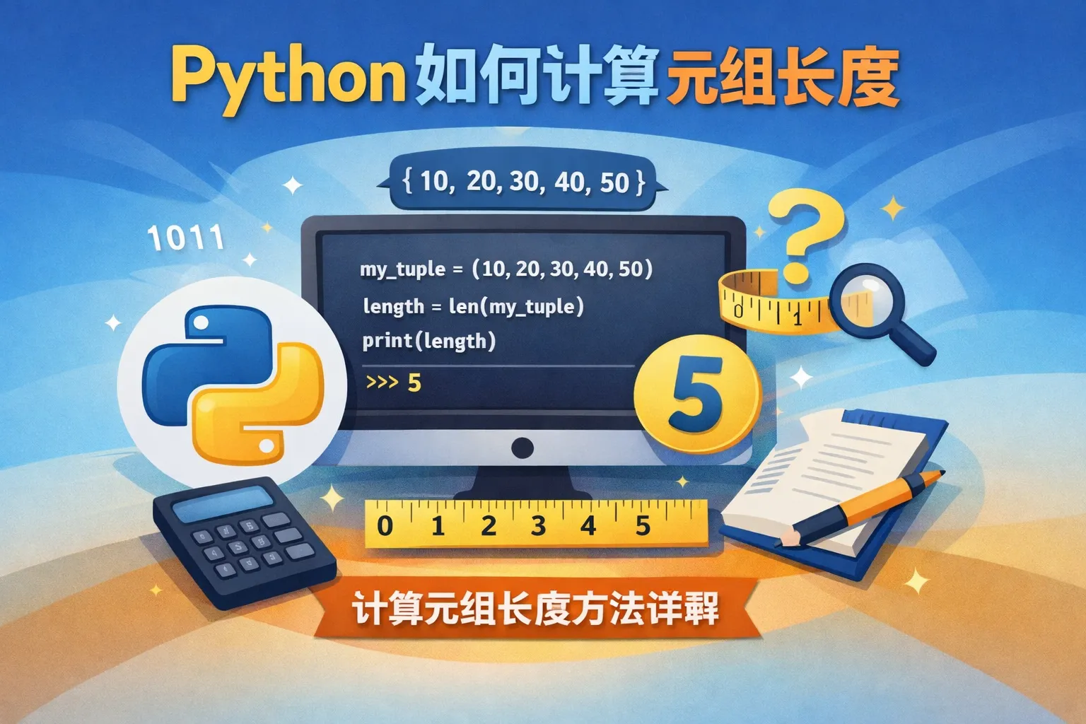 python如何计算元祖长度