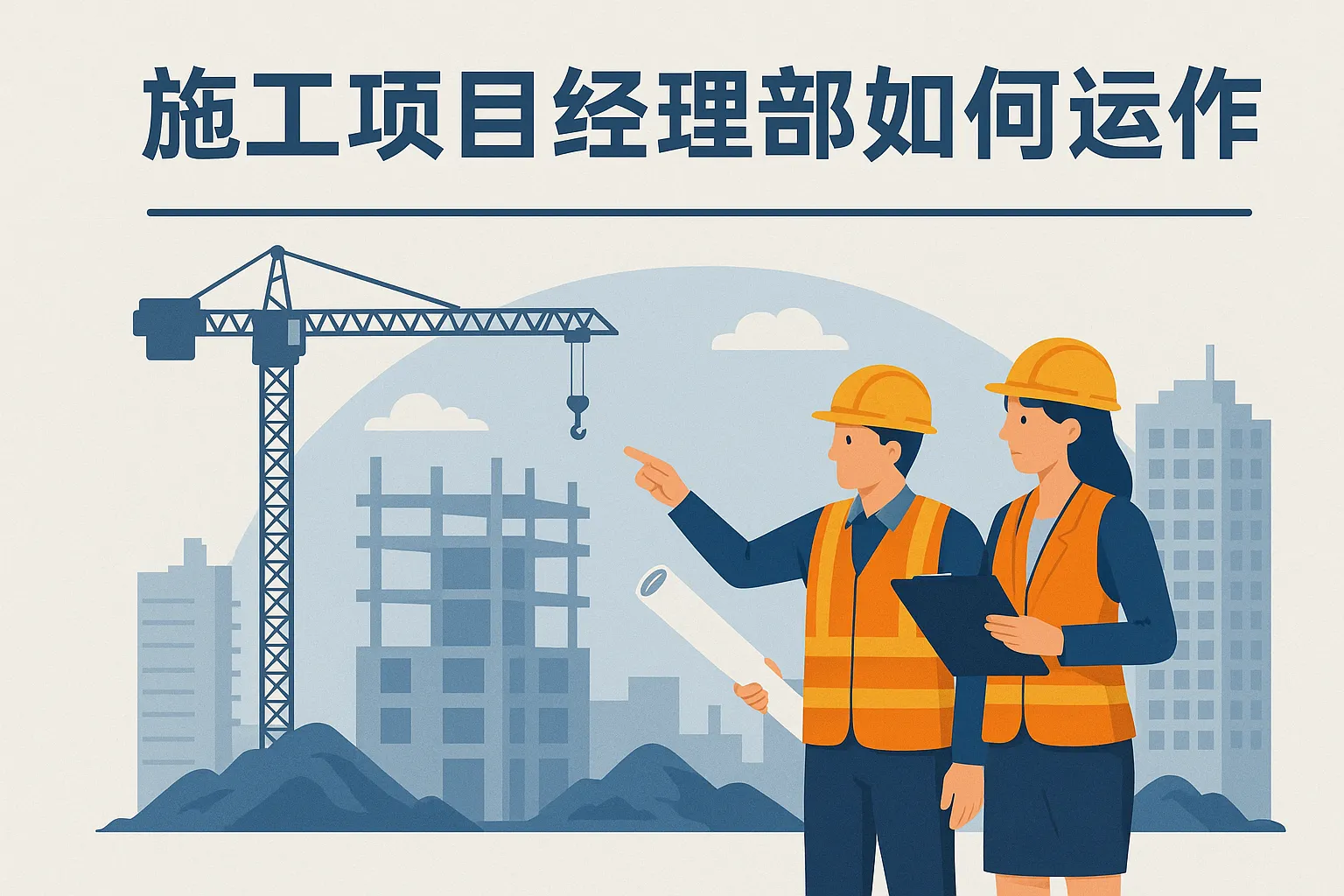 施工项目经理部如何运作