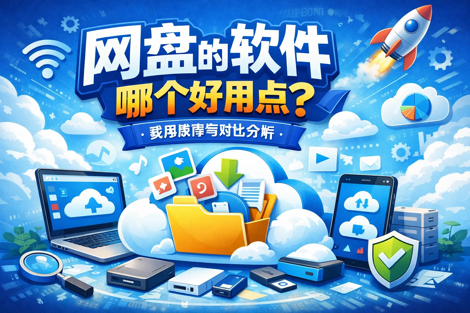 网盘的软件哪个好用点的