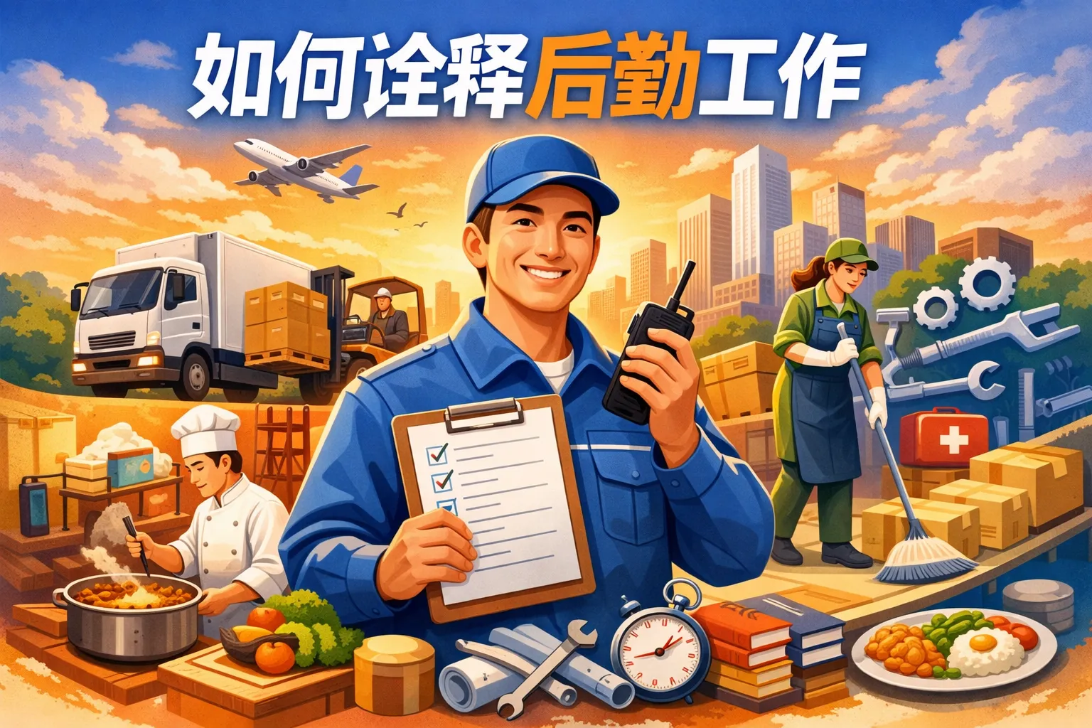 如何诠释后勤工作