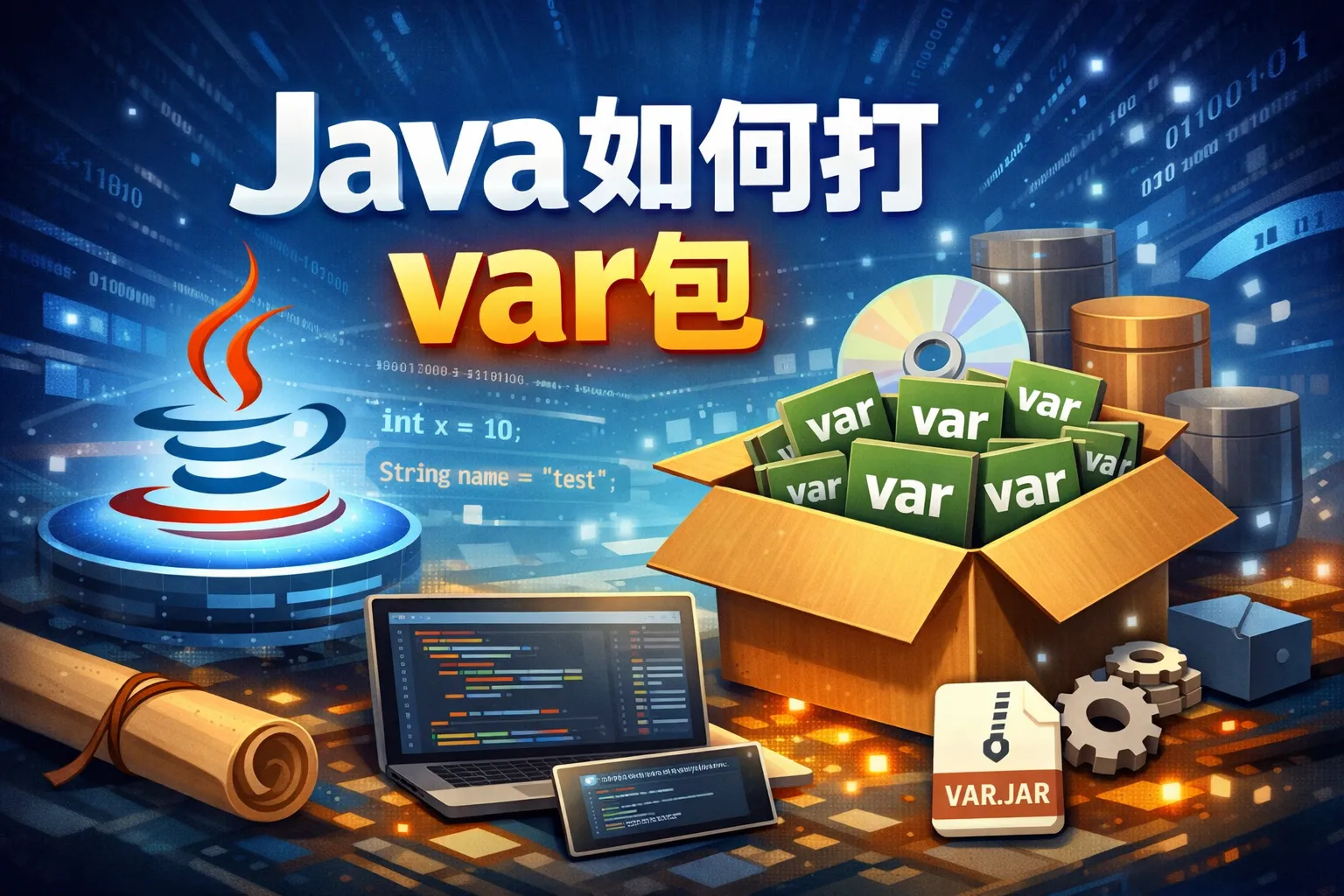 java如何打var包