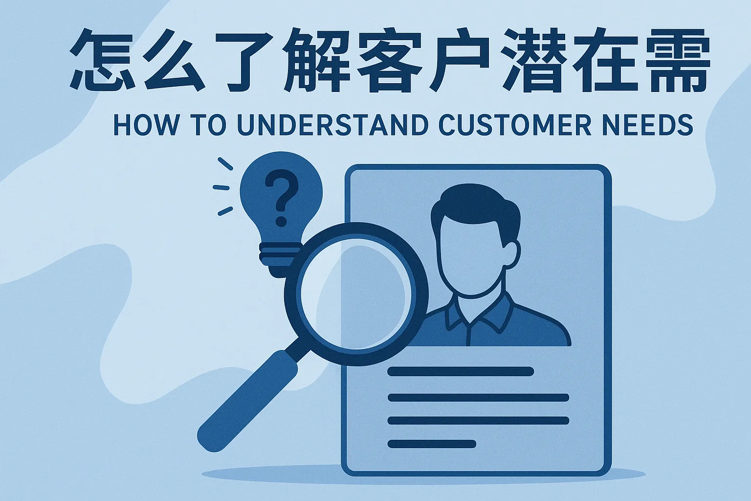 怎么了解客户潜在需求