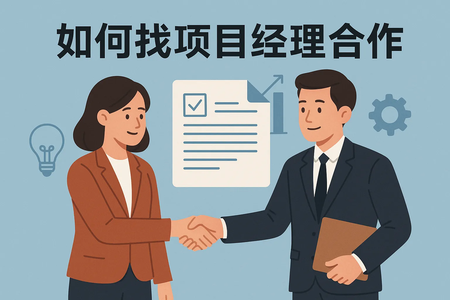 如何找项目经理合作