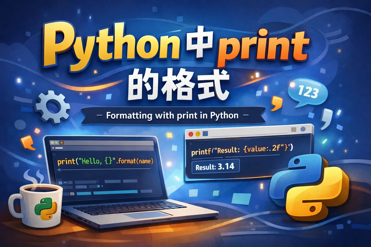 python中print的格式