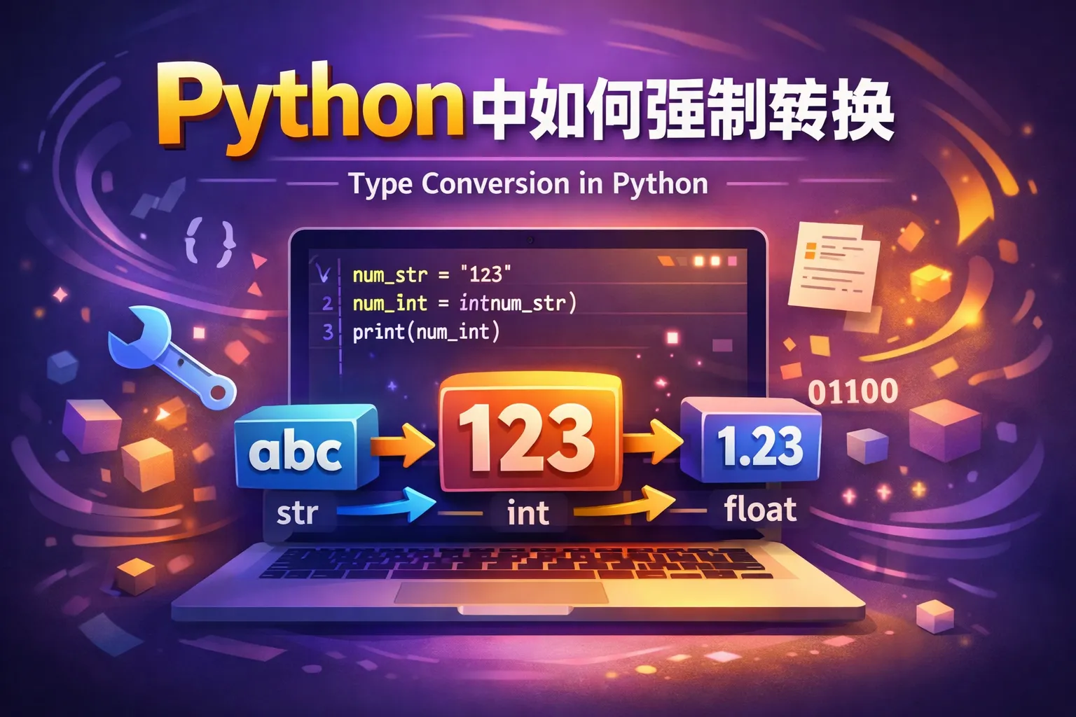 python中如何强制转换