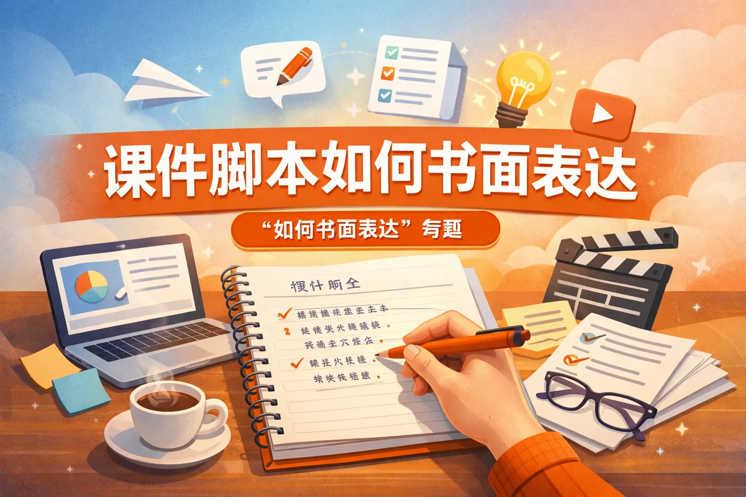 课件脚本如何书面表达