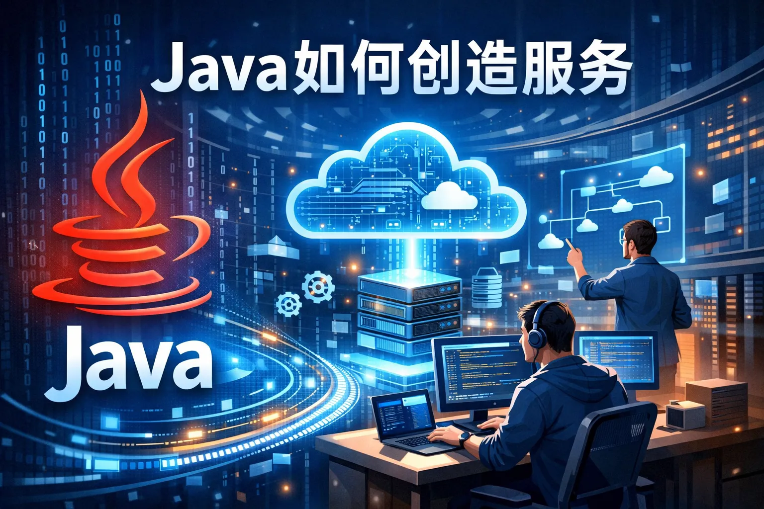 java如何创造服务