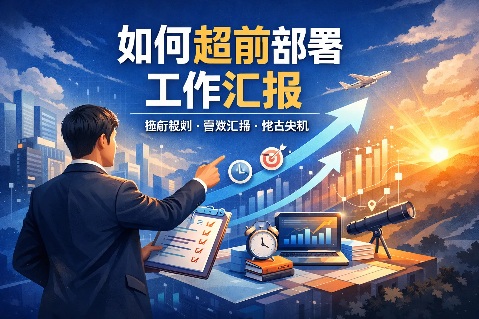 如何超前部署工作汇报