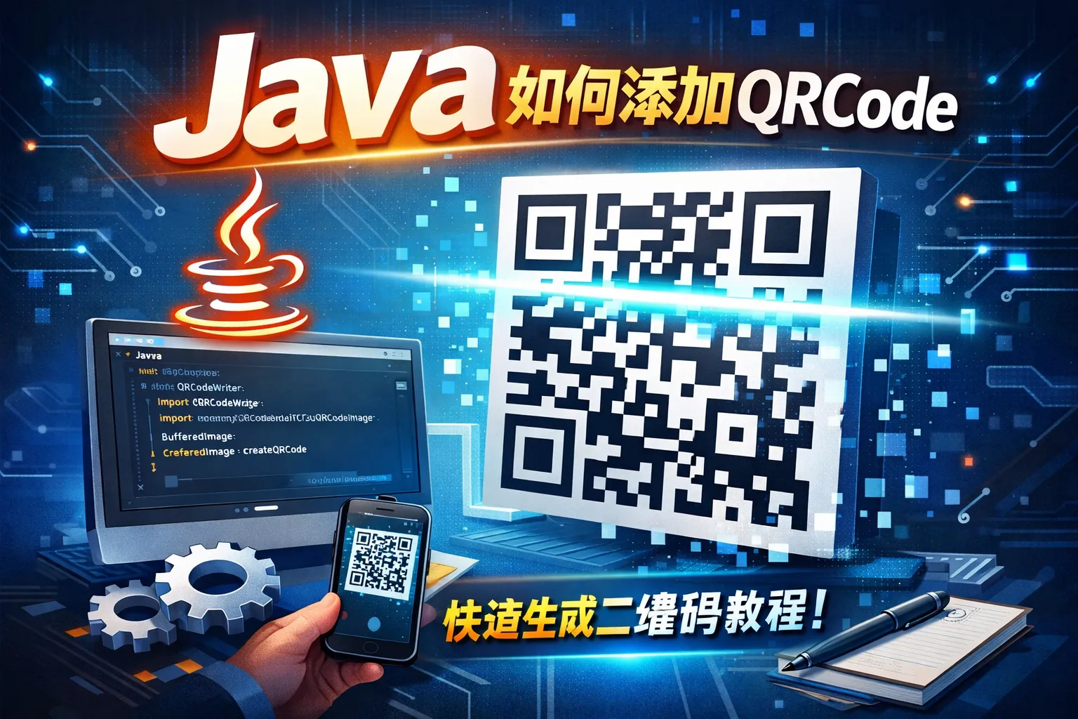 generate qr code using java - java discover Images... java如何添加qrcode