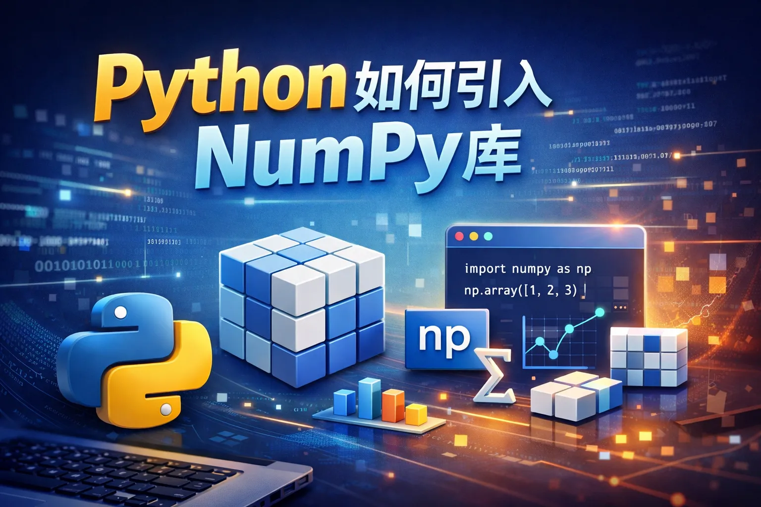 Python如何引入numpy库
