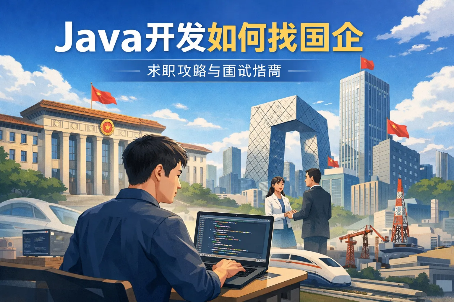 java开发如何找国企