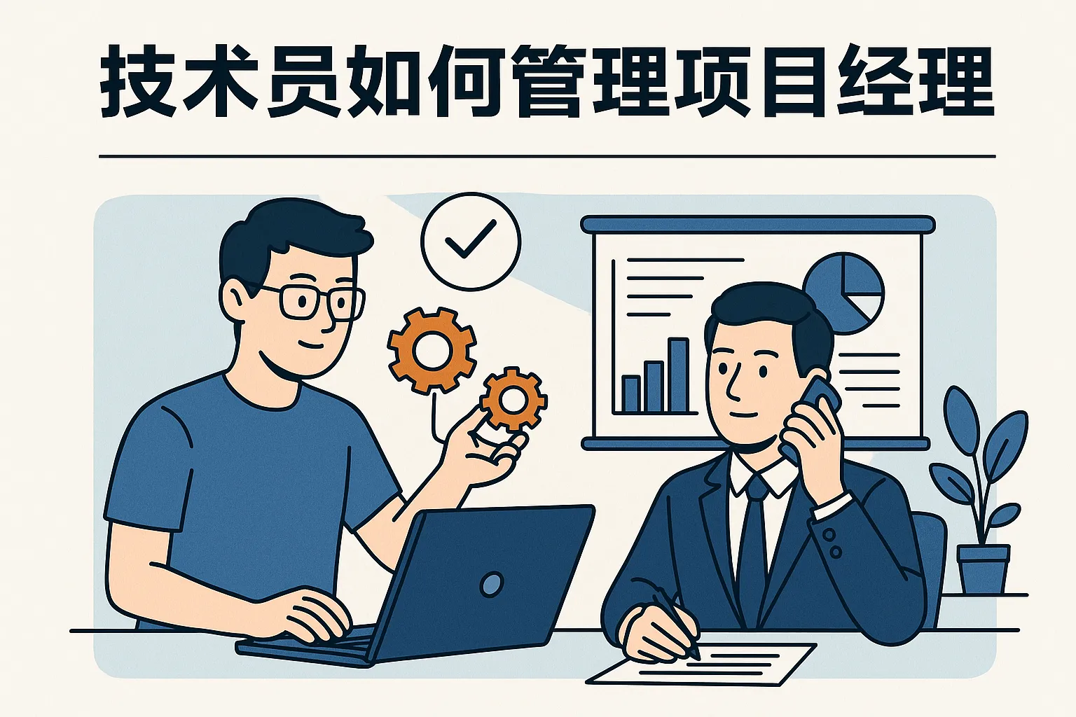 技术员如何管理项目经理