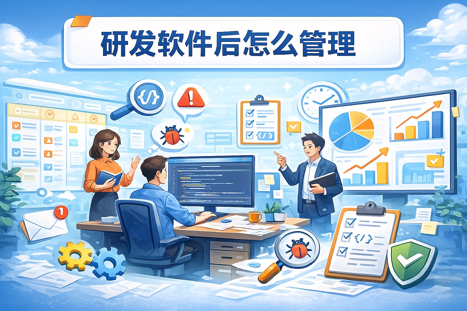研发软件后怎么管理
