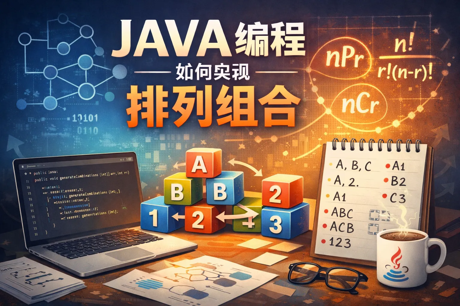 java编程如何实现排列组合