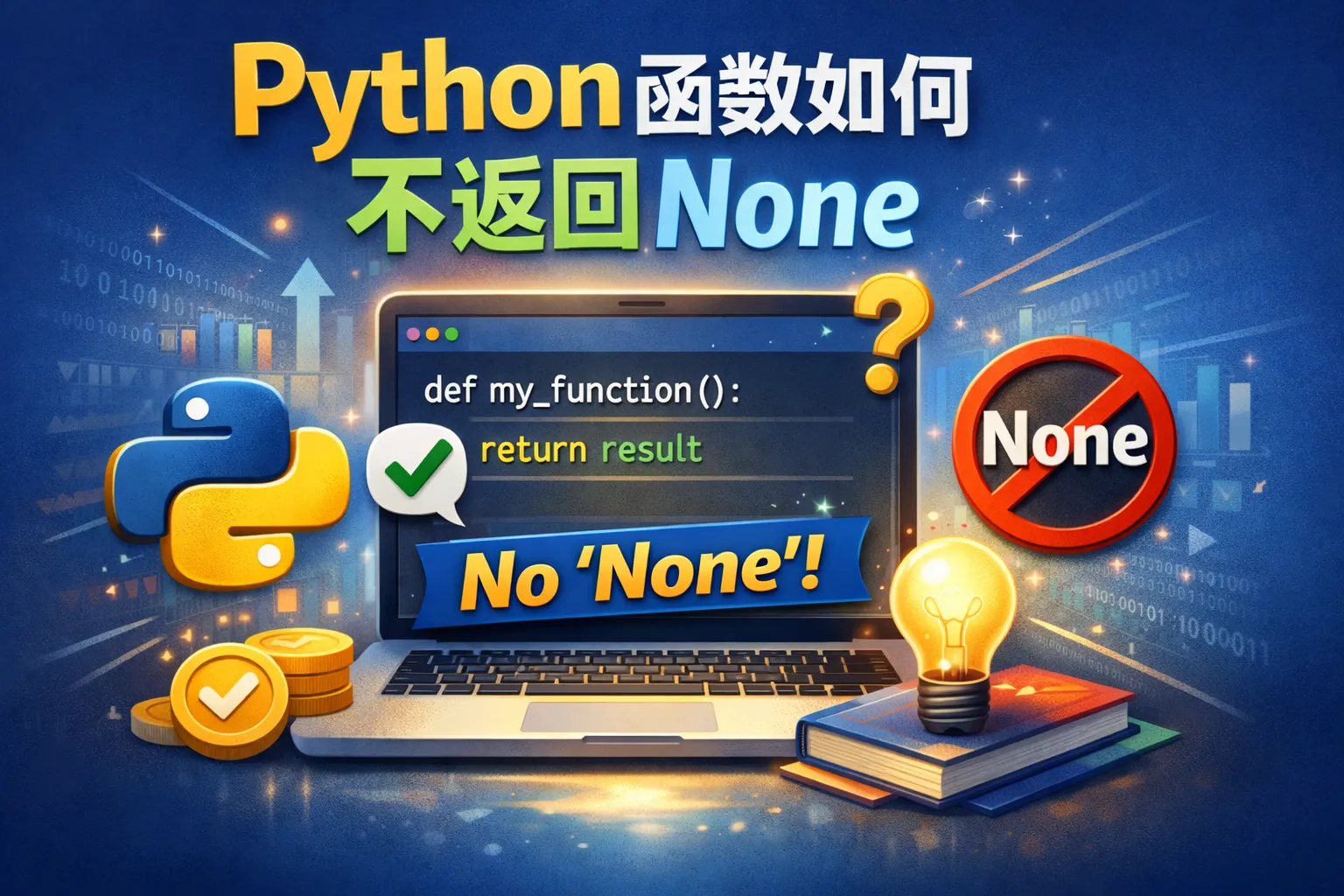 Python函数如何不返回none