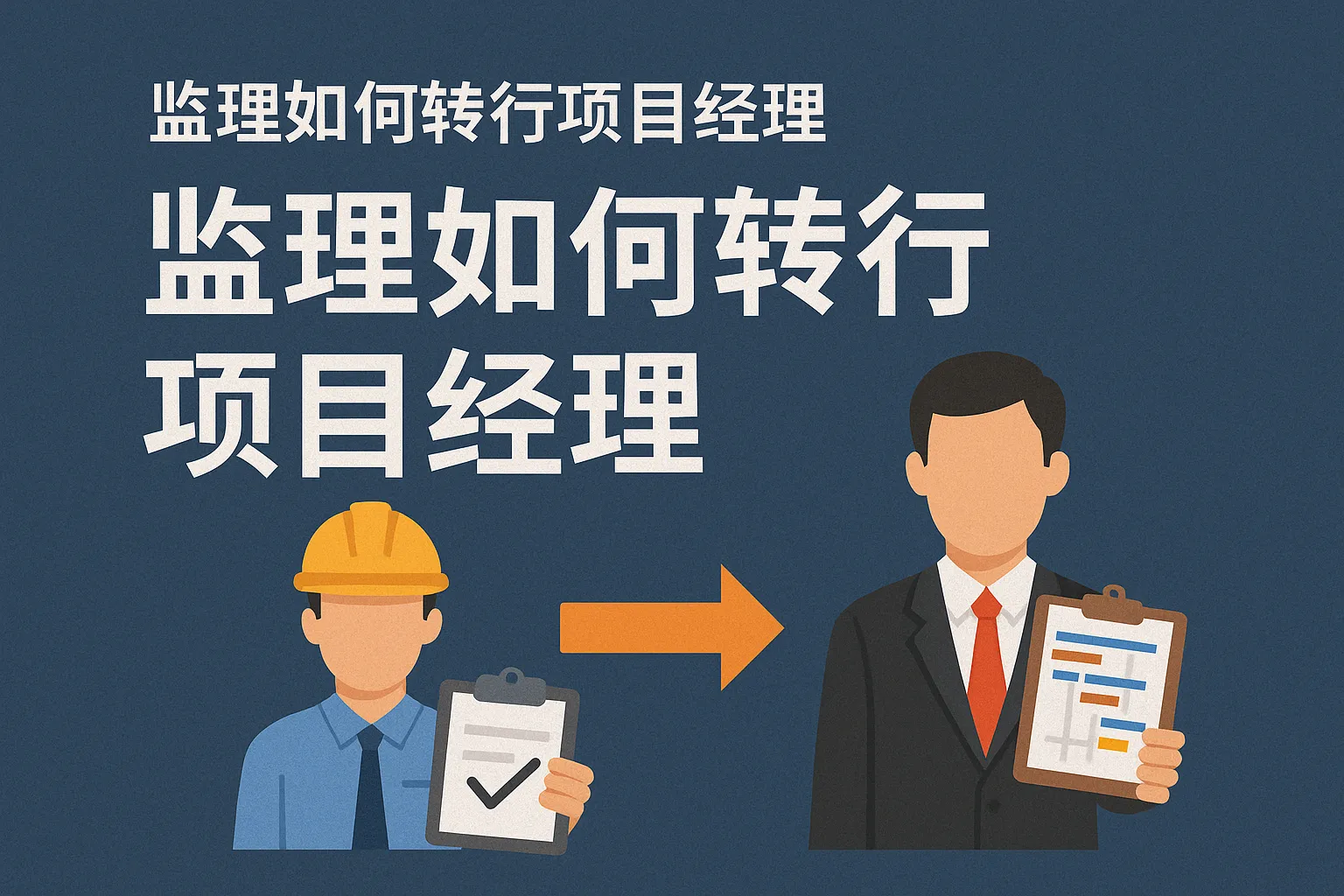 监理如何转行项目经理