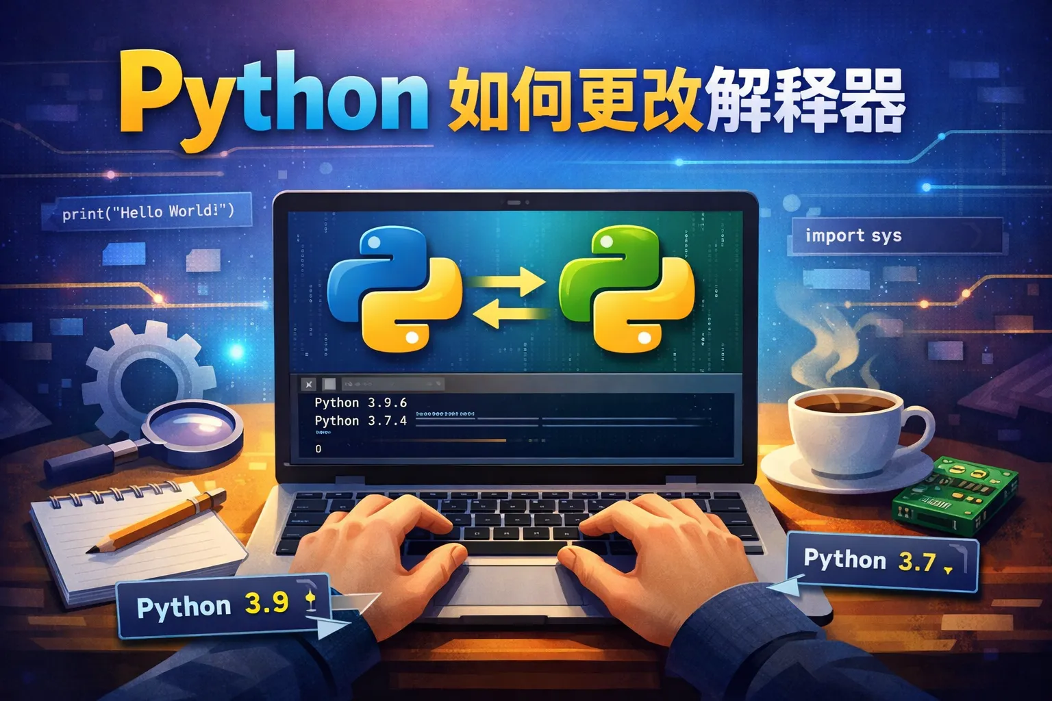 Python如何更改解释器