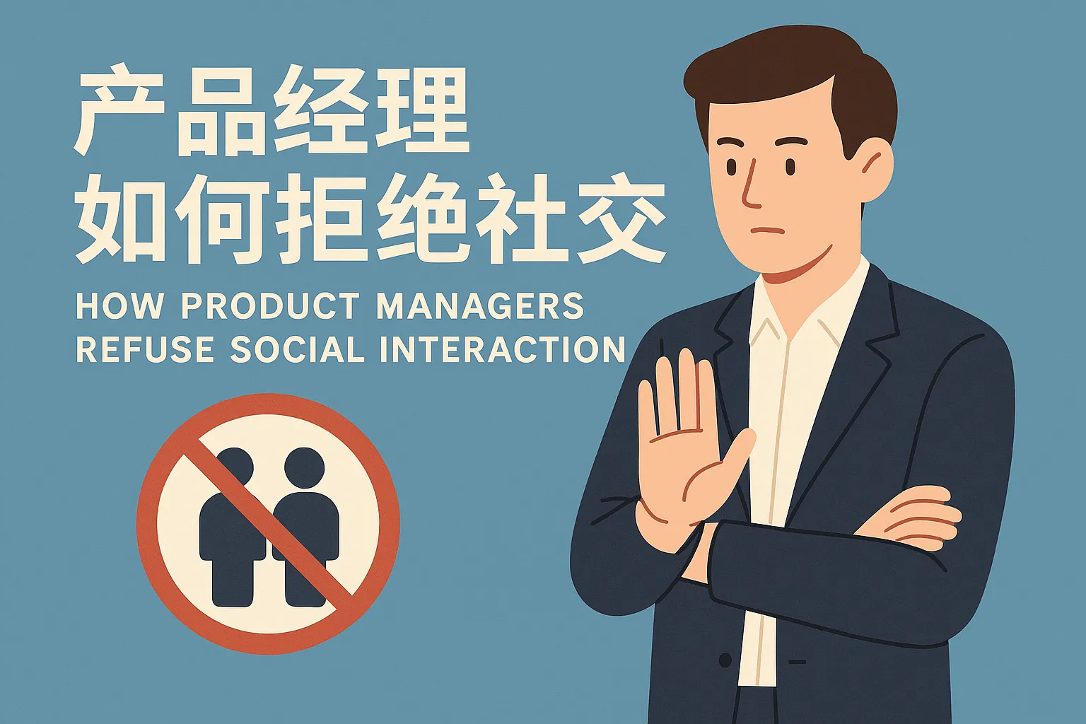 产品经理如何拒绝社交