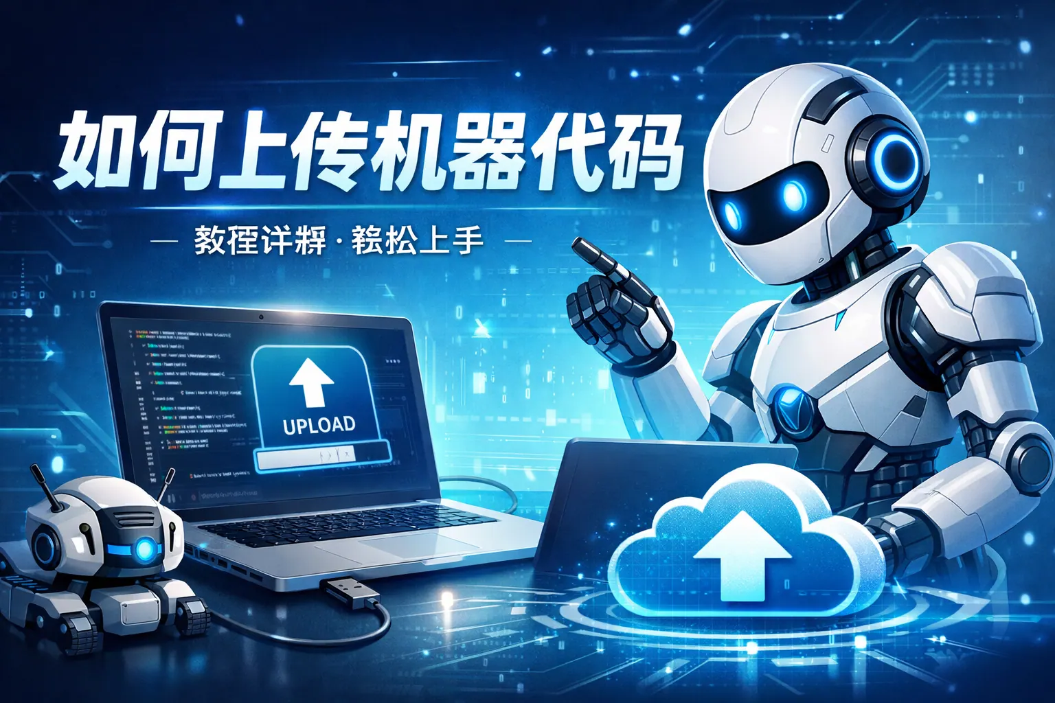 如何上传机器人代码