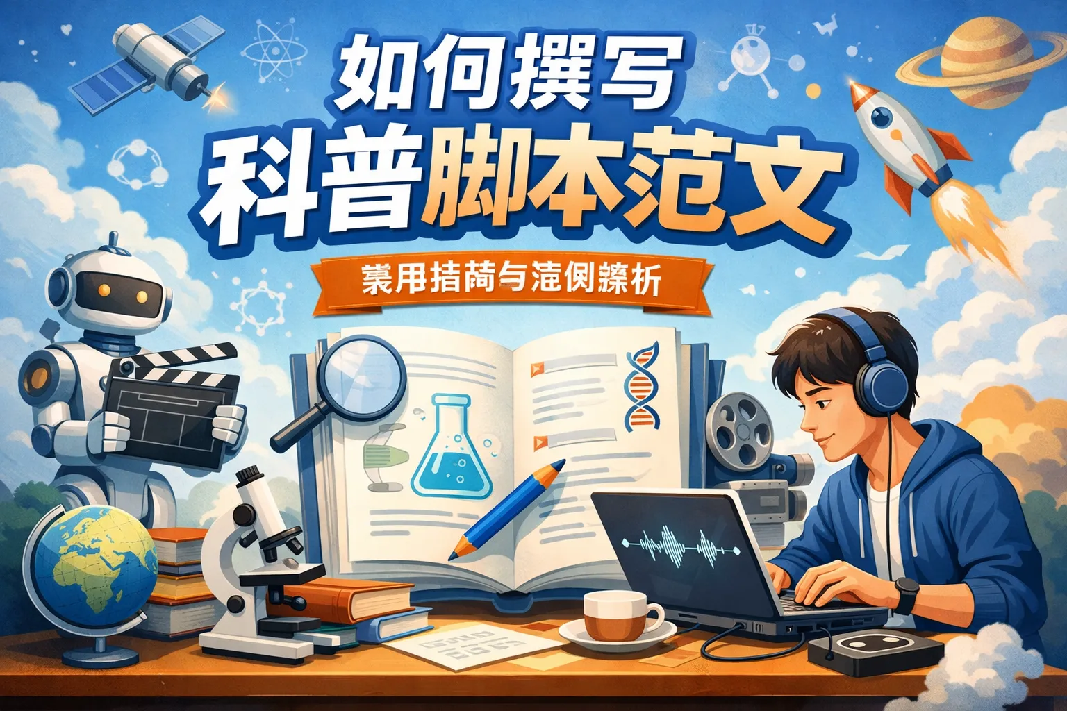 如何撰写科普脚本范文