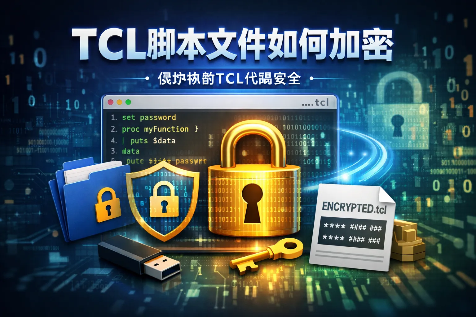 tcl脚本文件如何加密