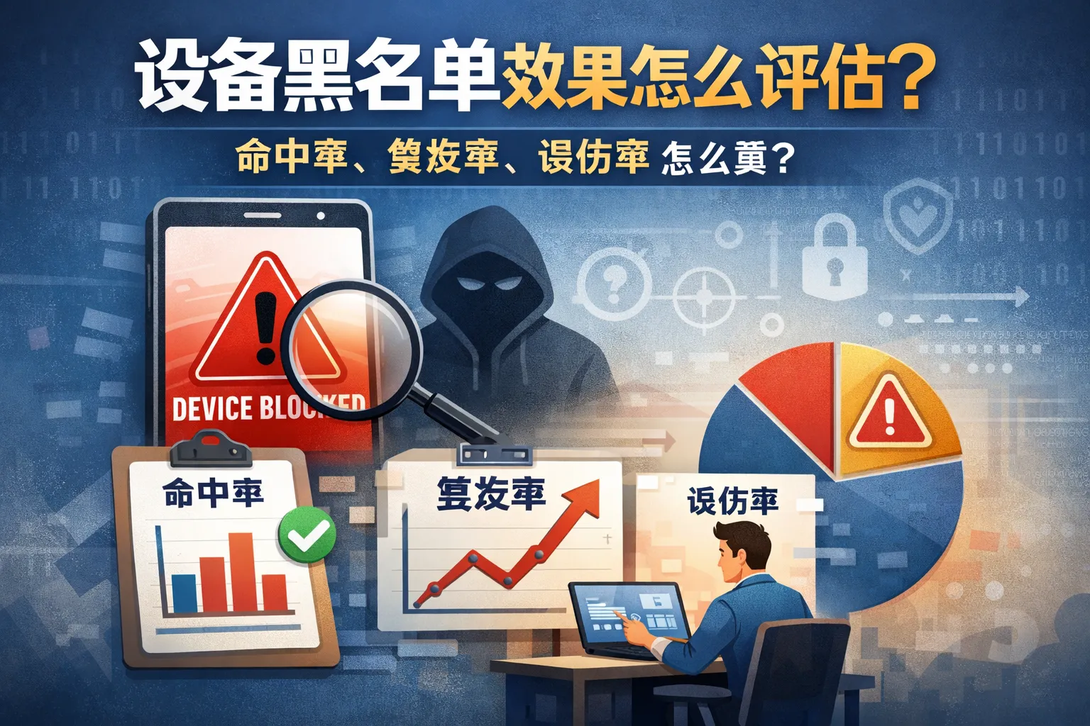 设备黑名单效果怎么评估?命中率、复发率、误伤率怎么算